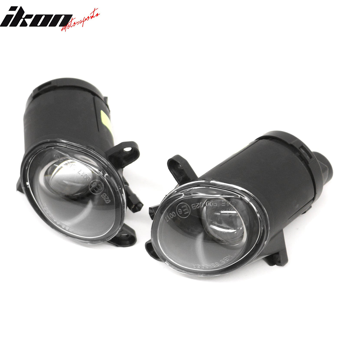 2001-2005 Volkswagen Passat 2PCS Right Left RH LH Front Bumper Driving Fog Lights Lamps Assembly Replacement W/Black Housing Clear Lens H3 Bulb Type