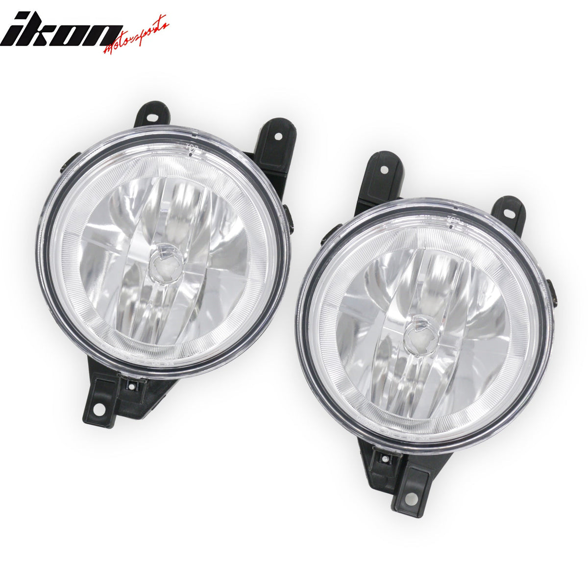 1998-2002 Lincoln Navigator & 2002 Blackwood 2PCS Right Left RH LH Front Bumper Driving Fog Lights Lamps Assembly Replacement Black Housing Clear Lens