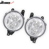 1998-2002 Lincoln Navigator & 2002 Blackwood 2PCS Right Left RH LH Front Bumper Driving Fog Lights Lamps Assembly Replacement Black Housing Clear Lens
