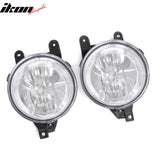 1998-2002 Lincoln Navigator & 2002 Blackwood 2PCS Right Left RH LH Front Bumper Driving Fog Lights Lamps Assembly Replacement Black Housing Clear Lens