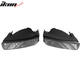 2003-2006 Ford Expedition 2PCS Right Left RH LH Front Bumper Driving Fog Lights Lamps Assembly Replacement W/Wiring Harness Black Housing Clear Lens