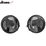 2000-2006 Chevrolet Suburban 1500/Tahoe Z71 2PCS Right Left RH LH Front Bumper Driving Fog Lights Lamps Assembly Replacement Black Housing Clear Lens