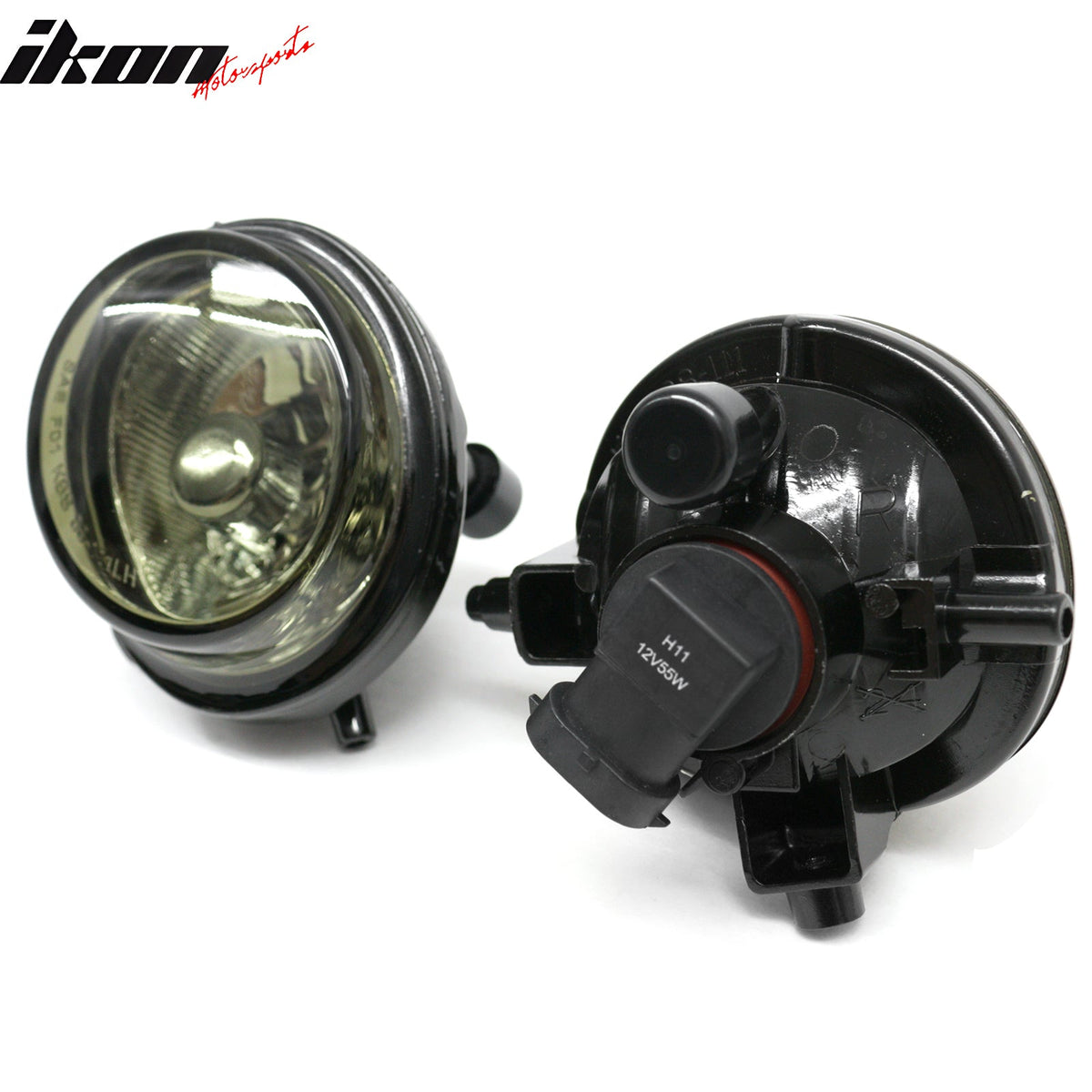 2007-2009 Mazda CX-7 & 2005-2010 5 & 2006-2008 6 & 2006-2015 MX-5 & MX-5 Miata & 2004-2006 MPV Front Bumper Driving Fog Lights Lamps Smoke Lens