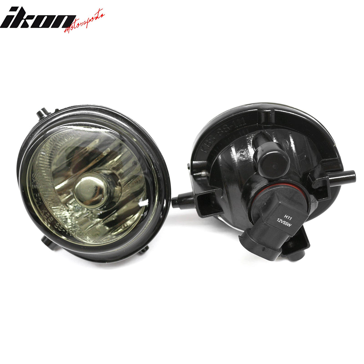 2007-2009 Mazda CX-7 & 2005-2010 5 & 2006-2008 6 & 2006-2015 MX-5 & MX-5 Miata & 2004-2006 MPV Front Bumper Driving Fog Lights Lamps Smoke Lens