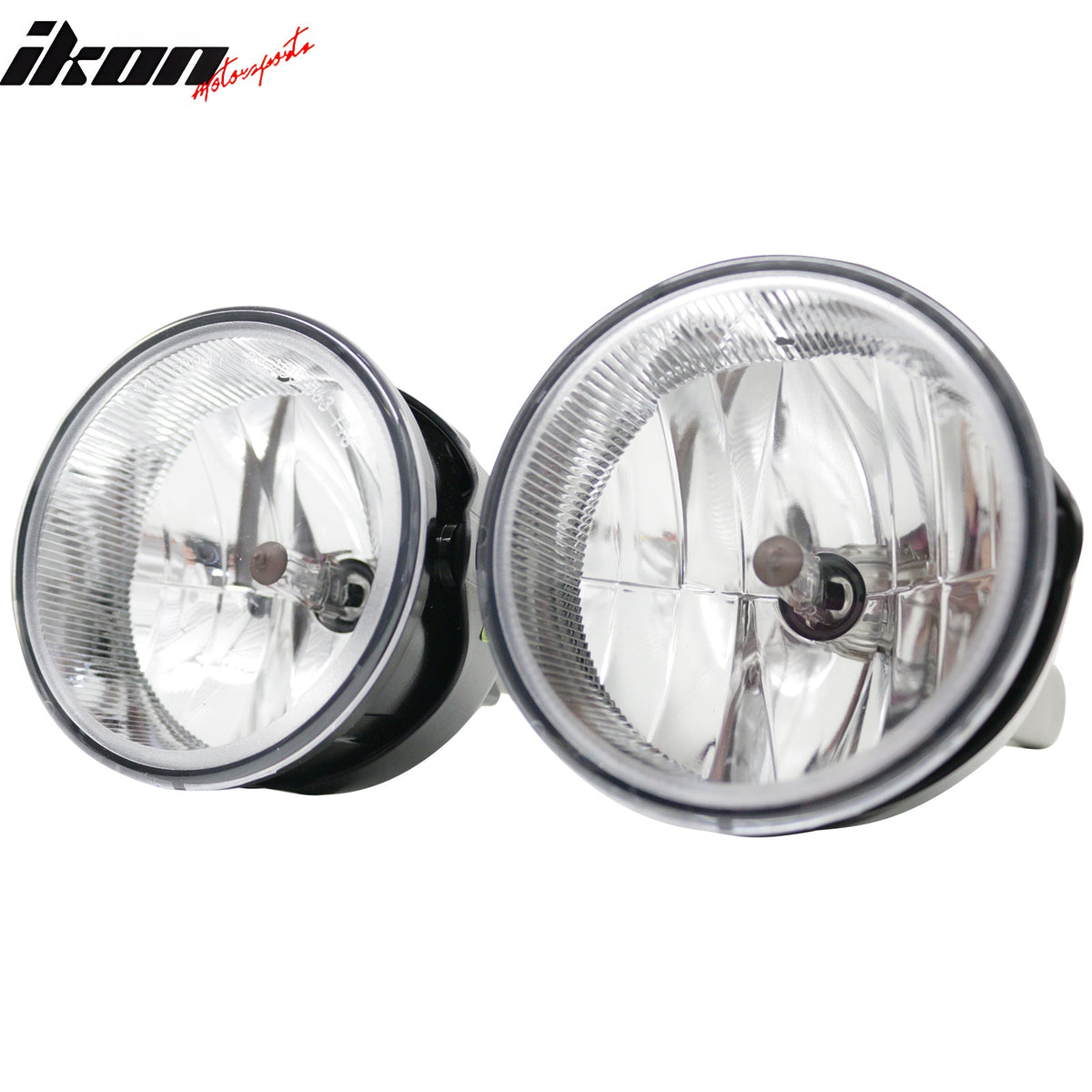 2004-2010 Jeep Grand Cherokee Front Bumper Fog Lights Lamp Assembly Clear Lens