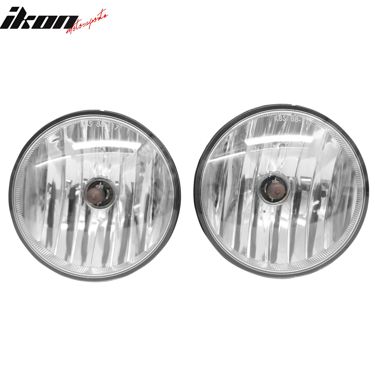 2001-2003 Ford F-150 & 2003-2005 Lincoln Aviator 2PCS Right Left Front Bumper Driving Fog Lights Lamps Assembly Replacement Clear Lens 9006 Bulb Type