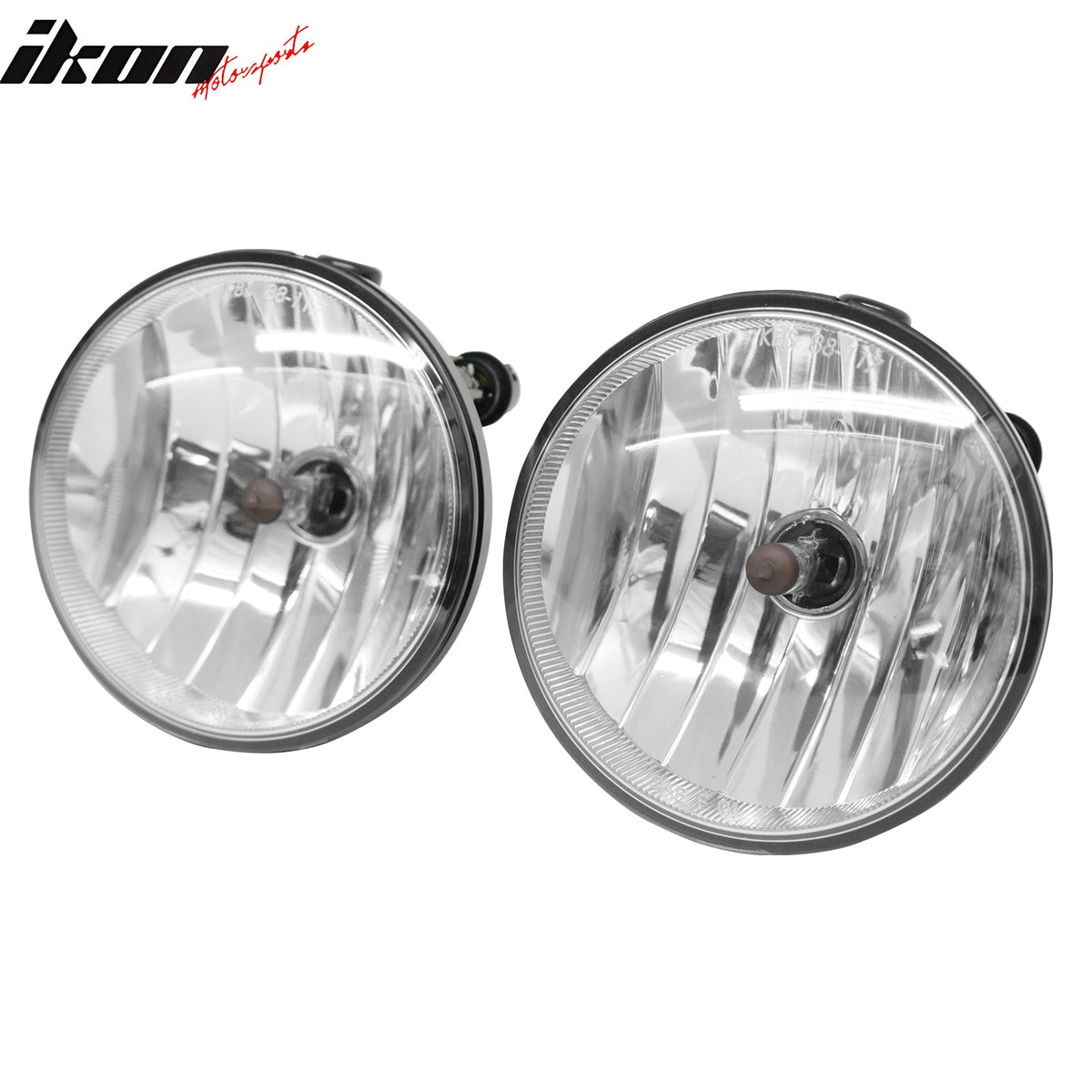 2001-2003 Ford F-150 & 2003-2005 Lincoln Aviator 2PCS Right Left Front Bumper Driving Fog Lights Lamps Assembly Replacement Clear Lens 9006 Bulb Type