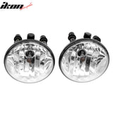 2001-2003 Ford F-150 & 2003-2005 Lincoln Aviator 2PCS Right Left Front Bumper Driving Fog Lights Lamps Assembly Replacement Clear Lens 9006 Bulb Type