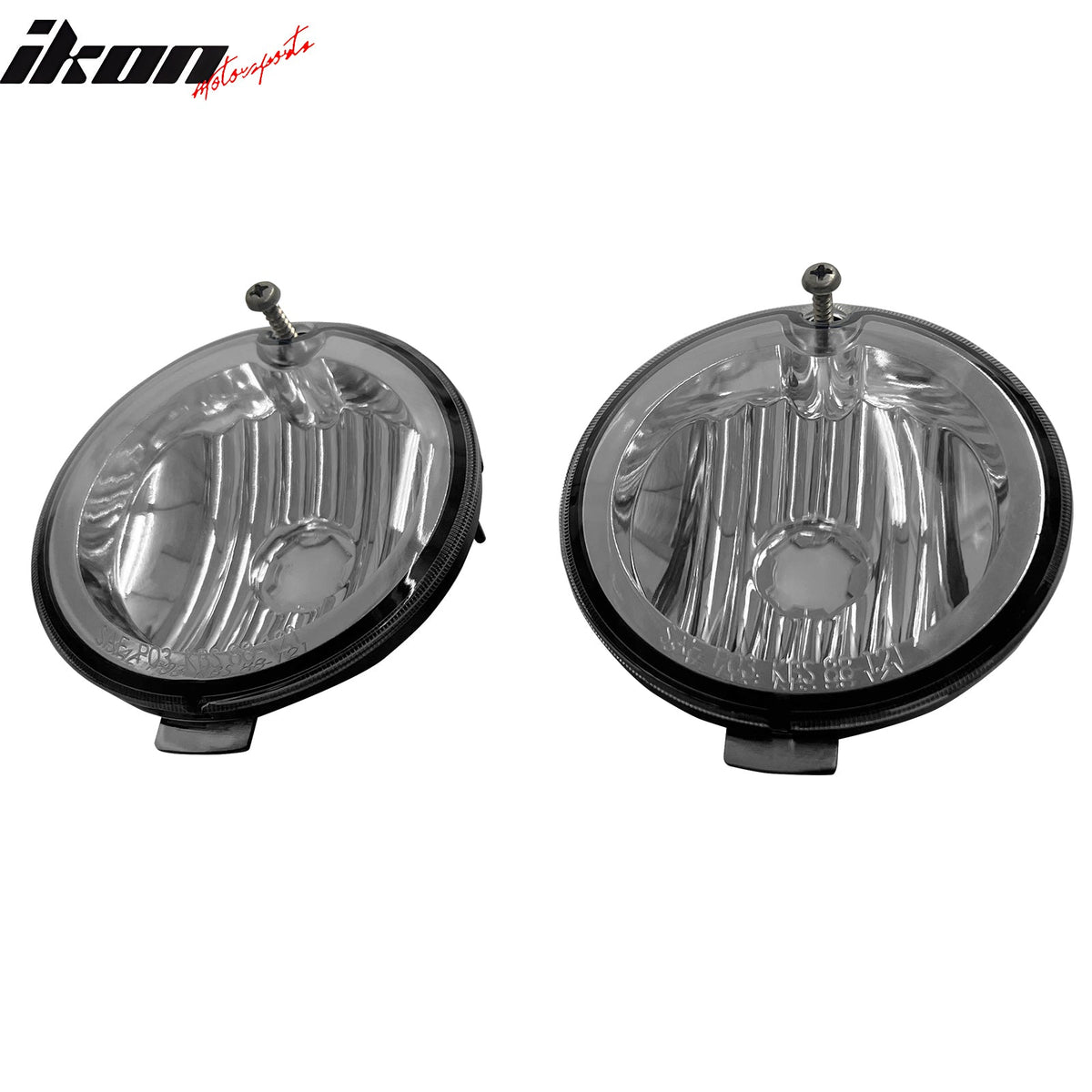 2004-2007 Ford Freestar & 2001-2003 Windstar 2PCS Right Left RH LH Front Bumper Driving Fog Lights Lamps Assembly Replacement Black Housing Clear Lens