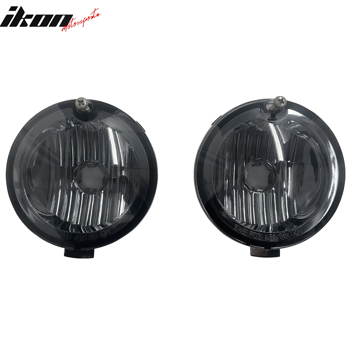 2004-2007 Ford Freestar & 2001-2003 Windstar 2PCS Right Left RH LH Front Bumper Driving Fog Lights Lamps Assembly Replacement Black Housing Smoke Lens