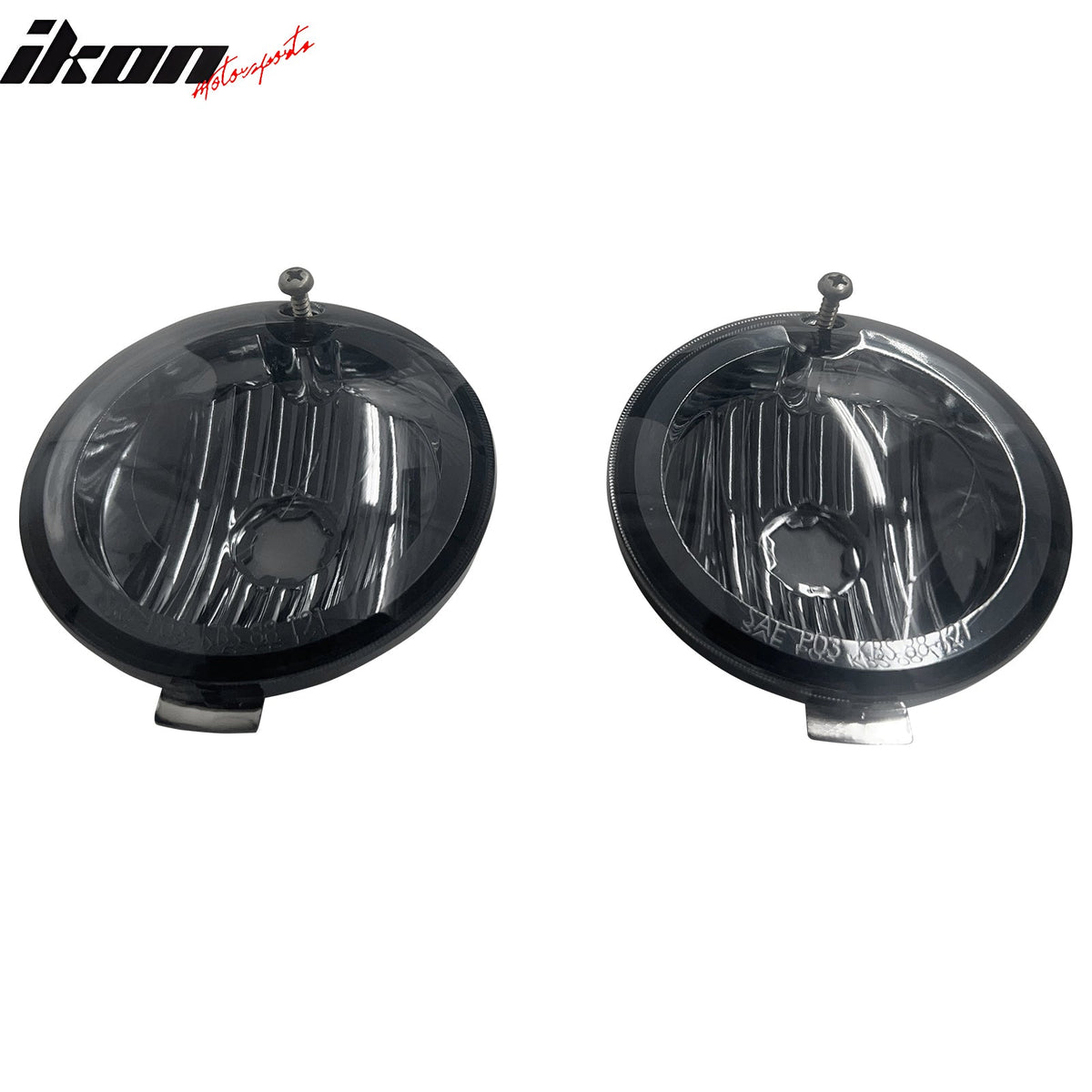 2004-2007 Ford Freestar & 2001-2003 Windstar 2PCS Right Left RH LH Front Bumper Driving Fog Lights Lamps Assembly Replacement Black Housing Smoke Lens
