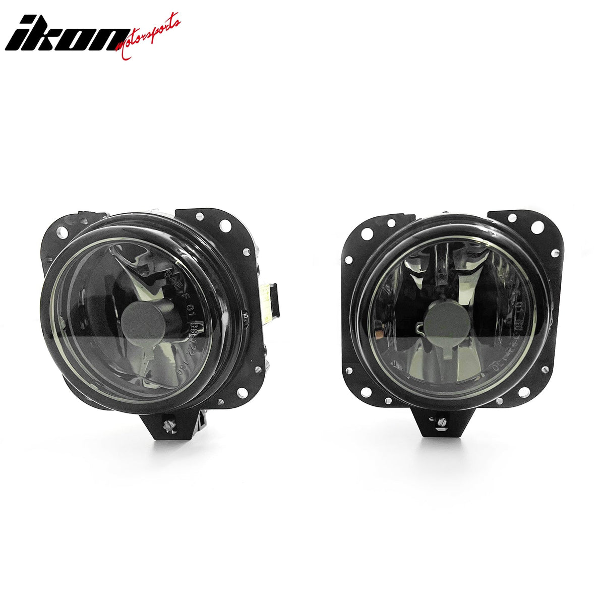 2001-2003 Mazda Miata & 2002-2003 MPV & 2005-2006 Tribute Front Bumper Driving Fog Lights Lamps Assembly W/Wiring Harness Black Housing Smoke Lens