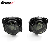 2001-2003 Mazda Miata & 2002-2003 MPV & 2005-2006 Tribute Front Bumper Driving Fog Lights Lamps Assembly W/Wiring Harness Black Housing Smoke Lens