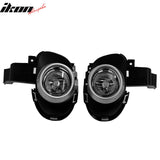 2004-2006 Mazda 3 Hatchback2PCS Right Left RH LH Front Bumper Driving Fog Lights Lamps Assembly Replacement W/Wiring Harness Clear Lens H11 Bulb Type