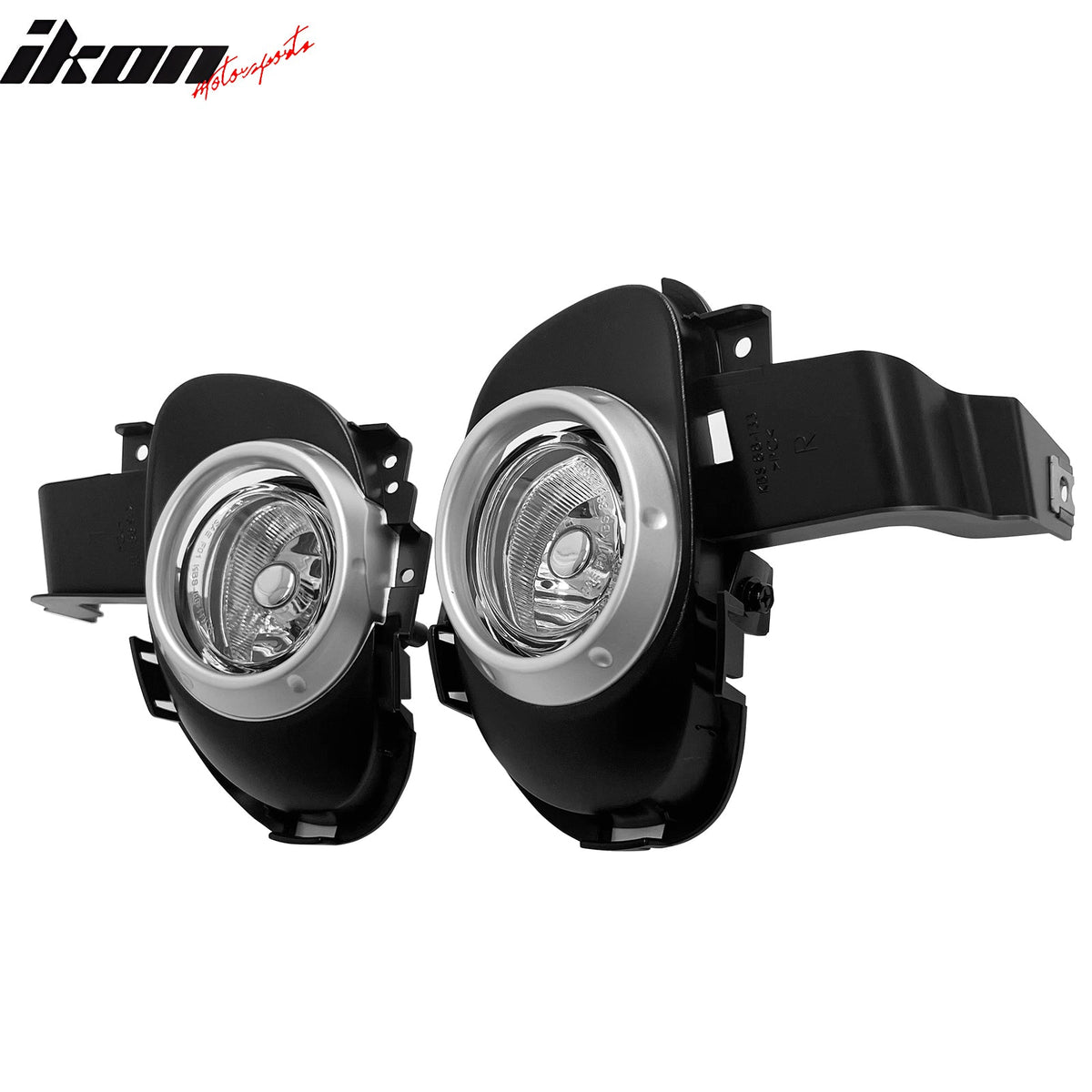 2004-2006 Mazda 3 Hatchback2PCS Right Left RH LH Front Bumper Driving Fog Lights Lamps Assembly Replacement W/Wiring Harness Clear Lens H11 Bulb Type
