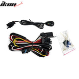 2004-2006 Mazda 3 Hatchback2PCS Right Left RH LH Front Bumper Driving Fog Lights Lamps Assembly Replacement W/Wiring Harness Clear Lens H11 Bulb Type