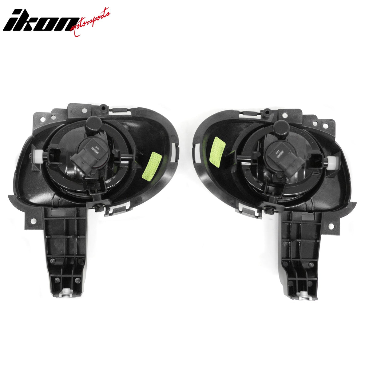 2004-2006 Mazda 3 Hatchback 2PCS Right Left RH LH Front Bumper Driving Fog Lights Lamps Assembly Replacement Black Housing Smoke Lens