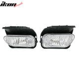 2002-2007 Chevy Silverado 1500 2500 3500 Front Fog Lights Lamps Clear Lens 2PCS