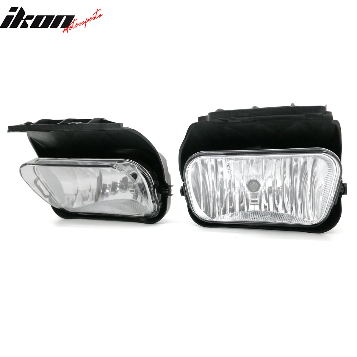 2002-2007 Chevy Silverado 1500 2500 3500 Front Fog Lights Lamps Clear Lens 2PCS
