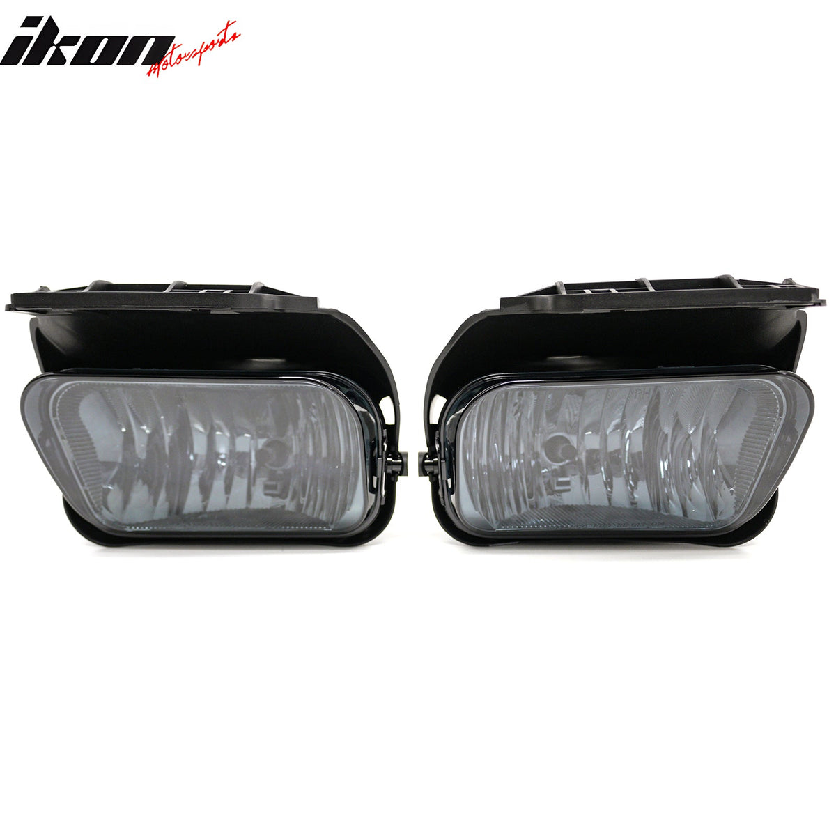 2002-2007 Chevy Silverado 1500 2500 3500 Fog Lights Smoke Lens Lamp Assembly