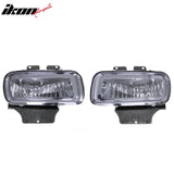 2004-2006 Ford F-150 & 2006 Lincoln Mark LT 2PCS Right Left RH LH Front Bumper Driving Fog Lights Lamps Assembly Replacement Black Housing Smoke Lens