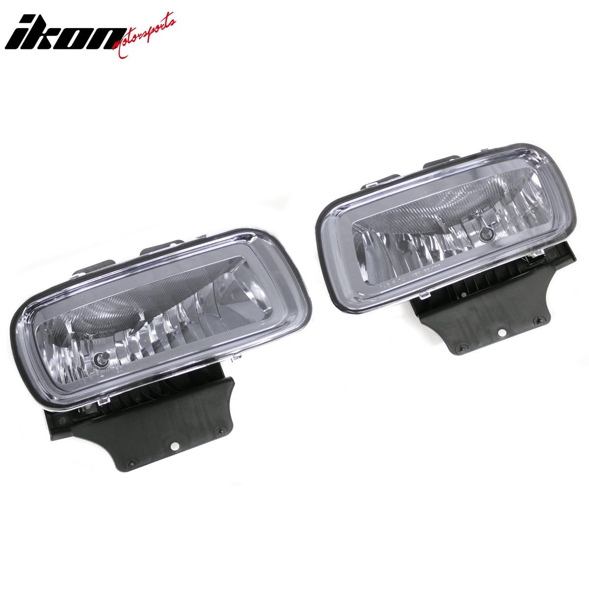 2004-2006 Ford F-150 & 2006 Lincoln Mark LT 2PCS Right Left RH LH Front Bumper Driving Fog Lights Lamps Assembly Replacement Black Housing Smoke Lens