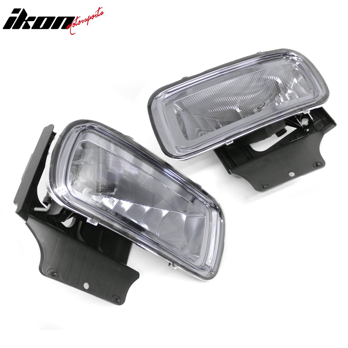 2004-2006 Ford F-150 & 2006 Lincoln Mark LT 2PCS Right Left RH LH Front Bumper Driving Fog Lights Lamps Assembly Replacement Black Housing Smoke Lens