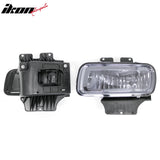 2004-2006 Ford F-150 & 2006 Lincoln Mark LT 2PCS Right Left RH LH Front Bumper Driving Fog Lights Lamps Assembly Replacement Black Housing Smoke Lens