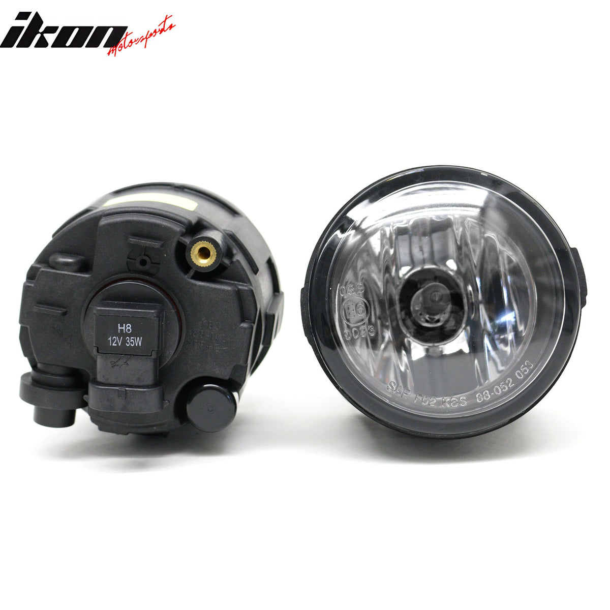 09-12 Nissan Murano 11-14 Juke 09-14 Cube 10-13 INFINITI G37 Sedan 06-12 FX35 11-13 QX56 12 M35h Front Bumper Fog Lights Lamp Black Housing Clear Lens