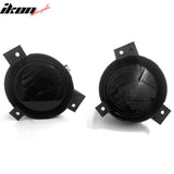 2001-2003 Ford Ranger 2PCS Right Left RH LH Front Bumper Driving Fog Lights Lamps Assembly Replacement W/Wiring Harness Black Housing Smoke Lens