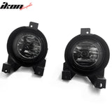 2002-2005 Mercury Mountaineer Right Left RH LH Front Bumper Driving Fog Lights Lamps Assembly Replacement W/Wiring Harness Black Housing Smoke Lens