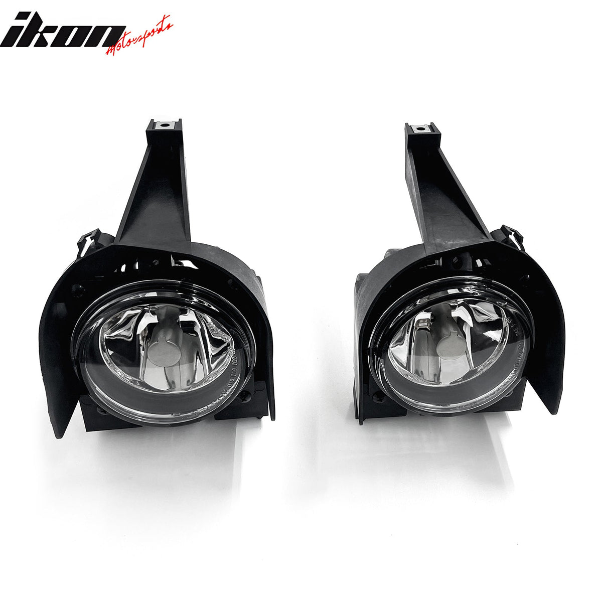 1999-2001 Ford Explorer 2PCS Right Left RH LH Front Bumper Driving Fog Lights Lamps Assembly Replacement W/Wiring Harness Black Housing Clear Lens