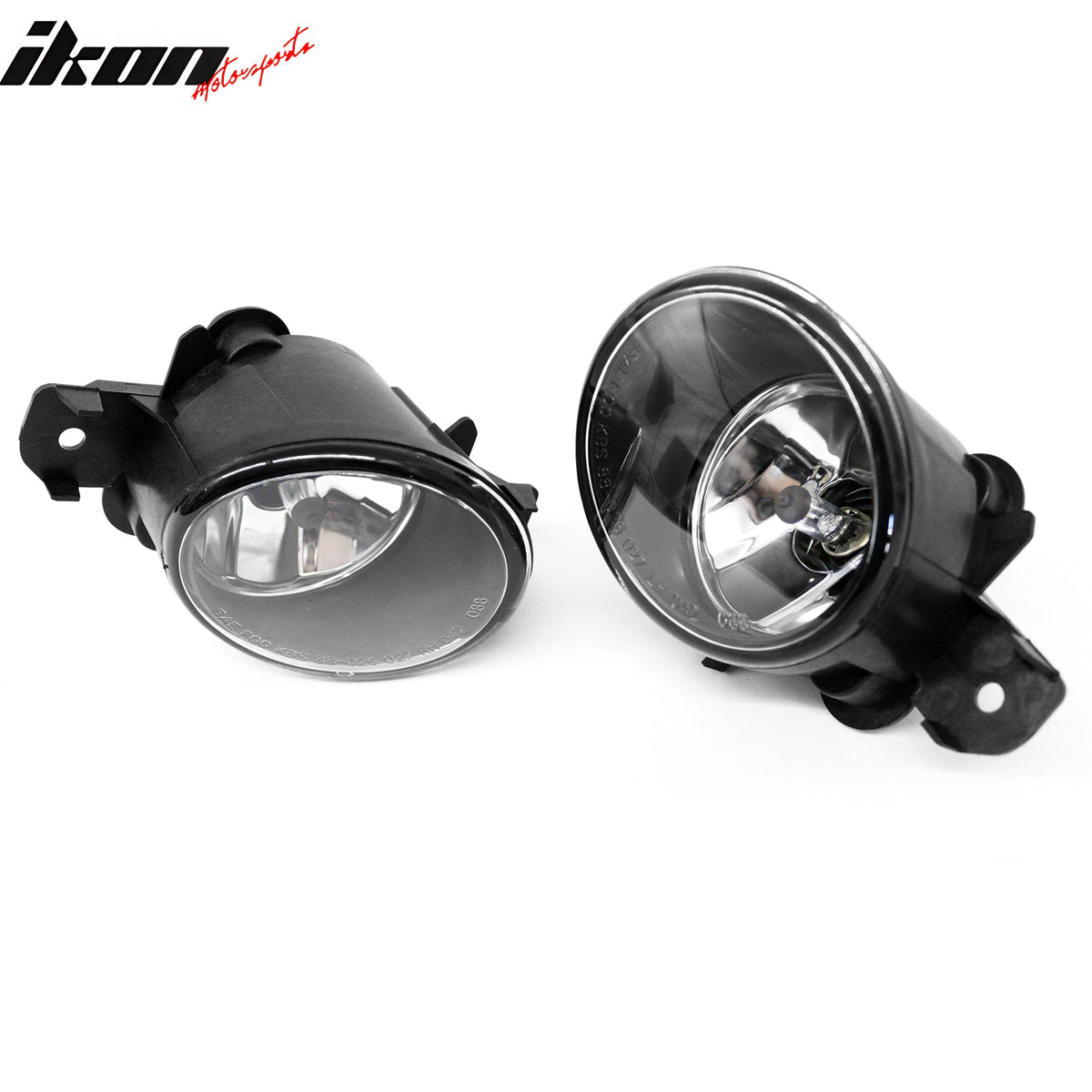 2004-2015 Nissan Sentra 2PCS Right Left RH LH Front Bumper Driving Fog Lights Lamps Assembly Replacement Black Housing Clear Lens