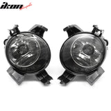 2005-2006 Nissan Altima & 2004-2006 Quest 2PCS Right Left RH LH Front Bumper Driving Fog Lights Lamps Assembly Replacement Black Housing Smoke Lens