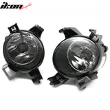 2005-2006 Nissan Altima & 2004-2006 Quest 2PCS Right Left RH LH Front Bumper Driving Fog Lights Lamps Assembly Replacement Black Housing Smoke Lens