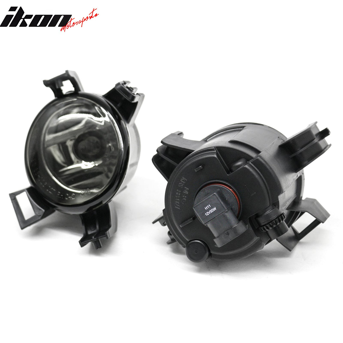 2005-2006 Nissan Altima & 2004-2006 Quest 2PCS Right Left RH LH Front Bumper Driving Fog Lights Lamps Assembly Replacement Black Housing Smoke Lens