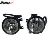 2003-2008 Honda Element 2PCS Right Left RH LH Front Bumper Driving Fog Lights Lamps Assembly Replacement W/Wiring Harness Black Housing Smoke Lens
