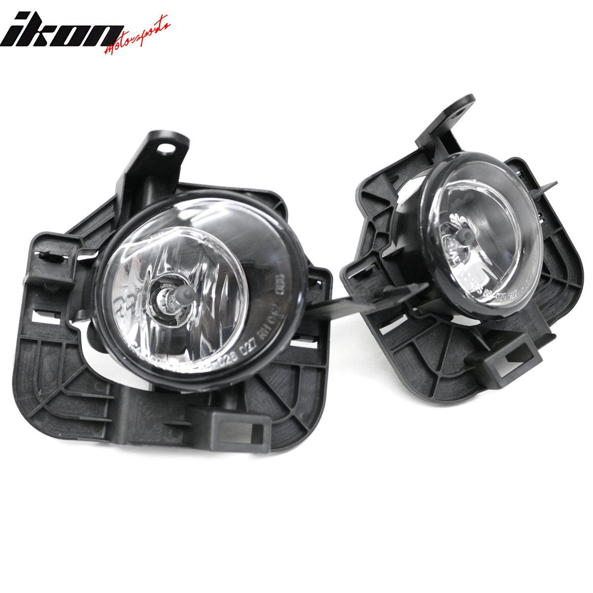 2007-2011 Nissan Altima Sedan/Hybrid 2PCS Right Left RH LH Front Bumper Driving Fog Lights Lamps Assembly Replacement Black Housing Clear Lens