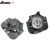 2007-2011 Nissan Altima Sedan/Hybrid 2PCS Right Left RH LH Front Bumper Driving Fog Lights Lamps Assembly Replacement Black Housing Clear Lens