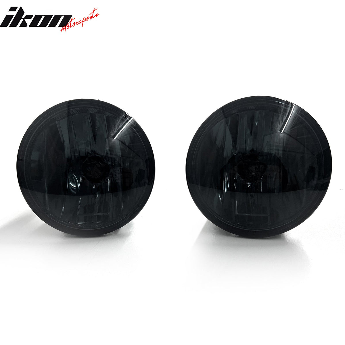 2007-2013 Chevy Avalanche 2007-2014 Suburban Tahoe Yukon XL Ford Mustang GT500 Front Bumper Driving Fog Lights Lamps Replacement W/Wiring Smoke Lens