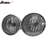 2005-2007 Nissan Armada & 2004-2015 Titan 2PCS Right Left RH LH Front Bumper Driving Fog Lights Lamps Assembly Replacement W/Smoke Lens 899 Bulb Type