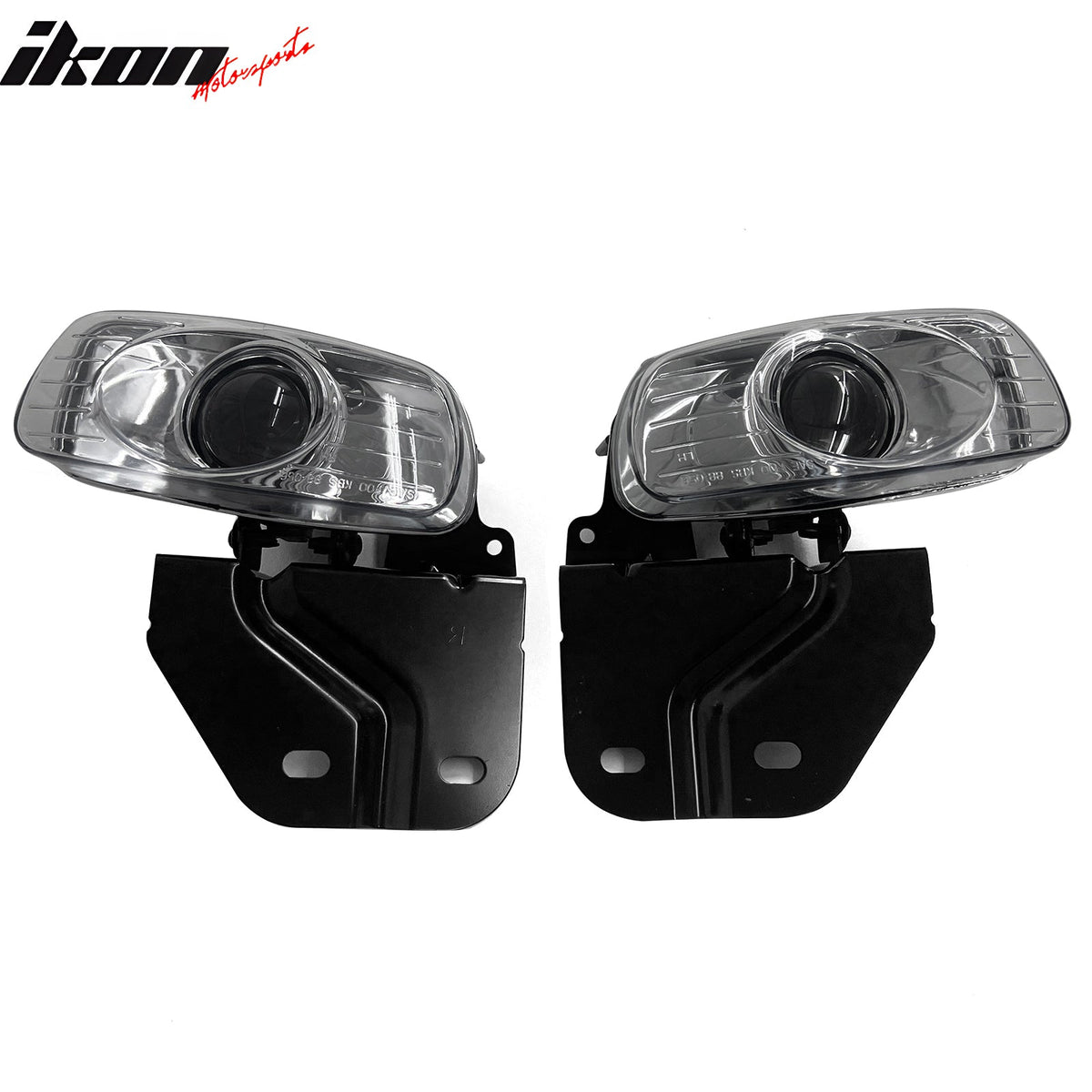 1999-2000 GMC Yukon Denali Cadillac Escalade Chevy Tahoe 1998-2000 C1500/C2500/C3500/K1500/K2500/K3500 Front Bumper Fog Lights W/Wiring Clear Lens