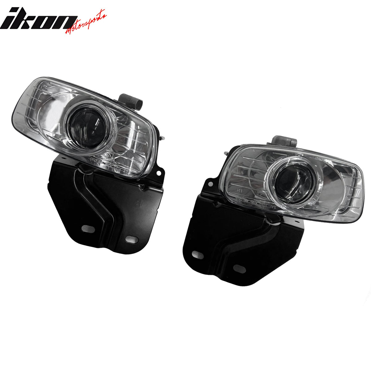 1999-2000 GMC Yukon Denali Cadillac Escalade Chevy Tahoe 1998-2000 C1500/C2500/C3500/K1500/K2500/K3500 Front Bumper Fog Lights W/Wiring Clear Lens