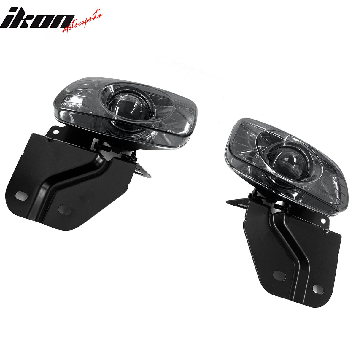 1999-2000 GMC Yukon Denali Cadillac Escalade Chevy Tahoe 1998-2000 C1500/C2500/C3500/K1500/K2500/K3500 Front Bumper Fog Lights W/Wiring Smoke Lens