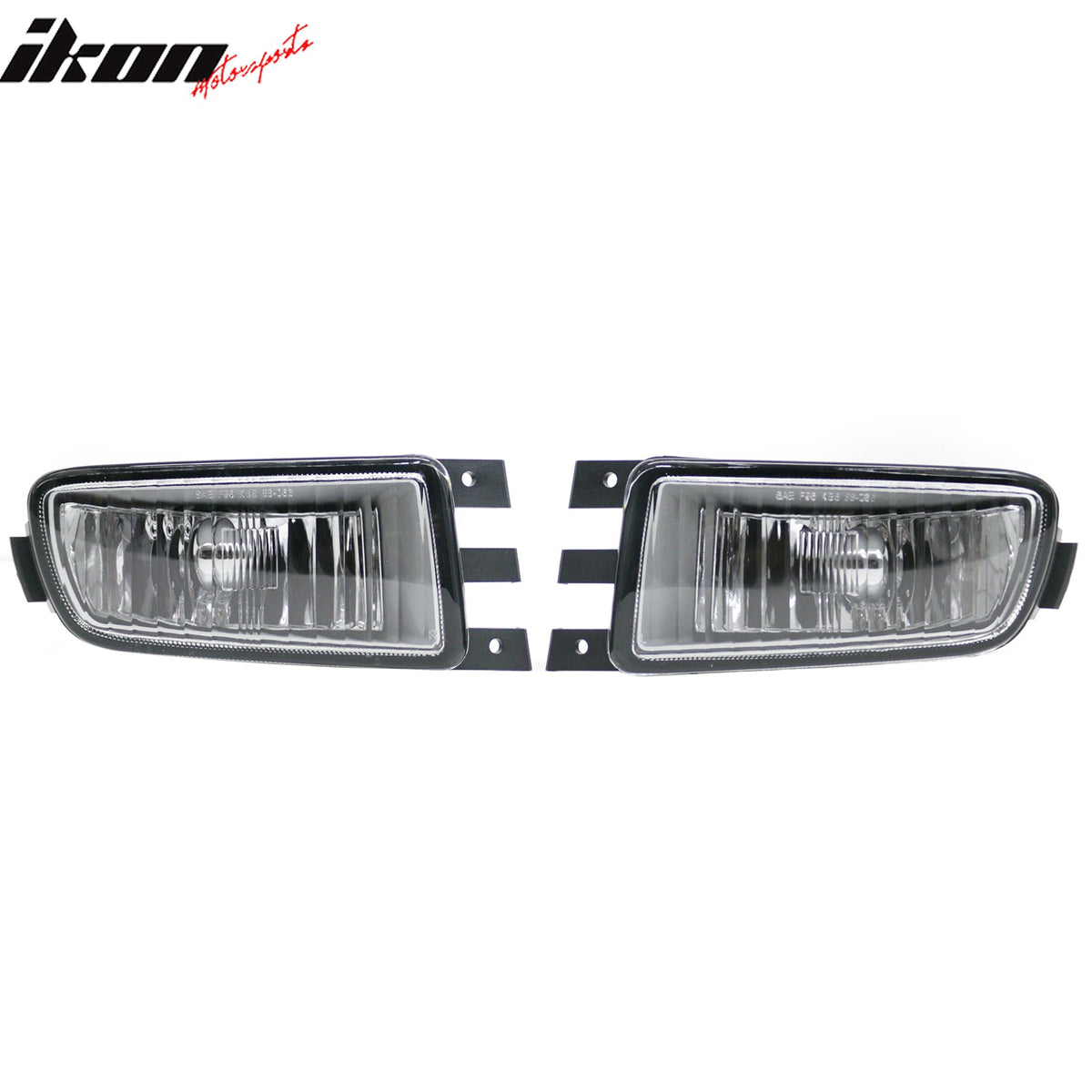 1998-2005 Lexus GS300/GS400/GS430 W/O HID Lamps Right Left RH LH Front Bumper Driving Fog Lights Lamps Assembly Replacement Black Housing Clear Lens