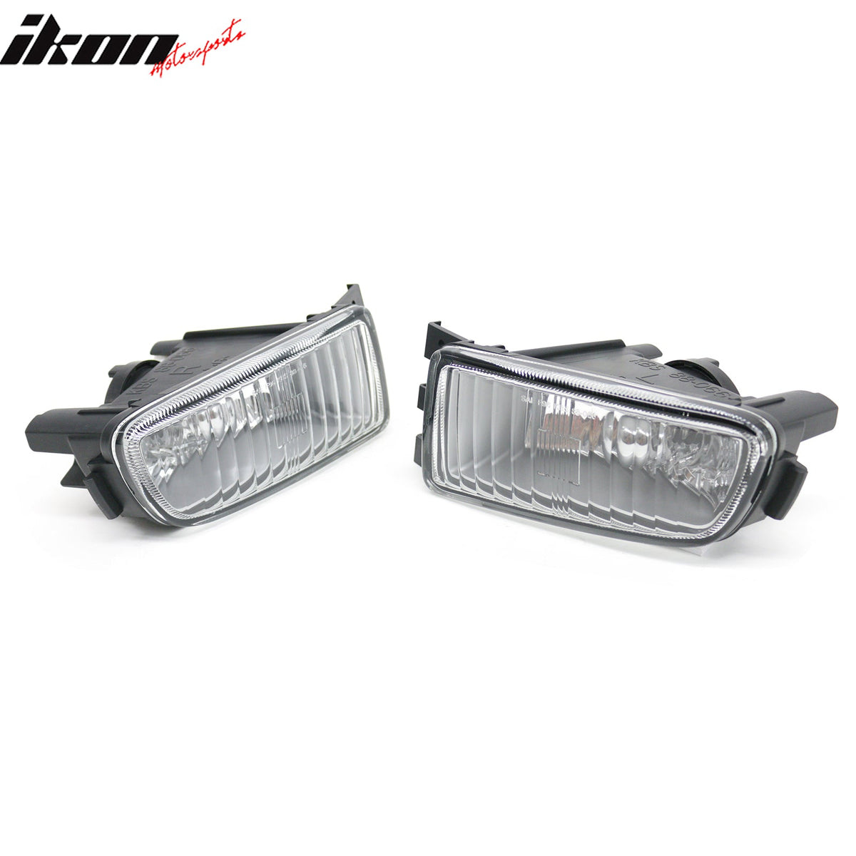 1998-2005 Lexus GS300/GS400/GS430 W/O HID Lamps Right Left RH LH Front Bumper Driving Fog Lights Lamps Assembly Replacement Black Housing Clear Lens