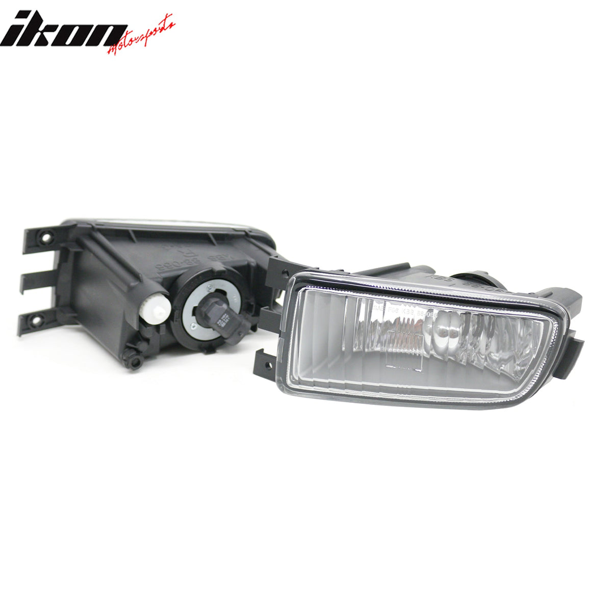 1998-2005 Lexus GS300/GS400/GS430 W/O HID Lamps Right Left RH LH Front Bumper Driving Fog Lights Lamps Assembly Replacement Black Housing Clear Lens