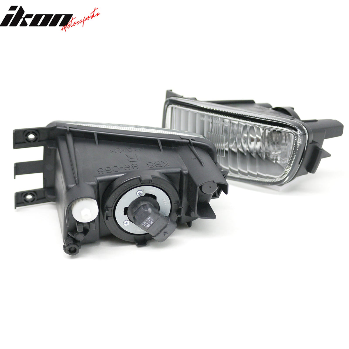 1998-2005 Lexus GS300/GS400/GS430 W/O HID Lamps Right Left RH LH Front Bumper Driving Fog Lights Lamps Assembly Replacement Black Housing Clear Lens
