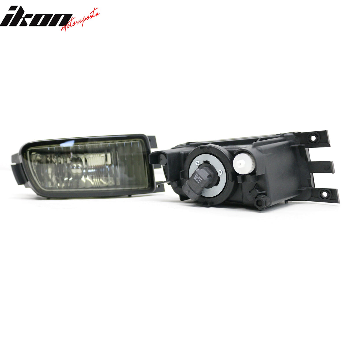 1998-2005 Lexus GS300/GS400/GS430 W/O HID Lamps Right Left RH LH Front Bumper Driving Fog Lights Lamps Assembly Replacement Black Housing Smoke Lens