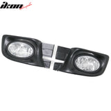2003-2005 Honda Accord Sedan Front Bumper Fog Lights Clear Lens Lamps Assembly